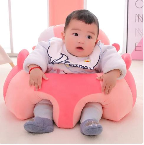 Assento de apoio do bebê, cadeira de pelúcia, aprendendo a sentar-se confortável, ninho da criança, enchimento lavável