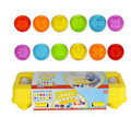 Brinquedo Educativo Montessori - Ovos Divertidos 12 peças (3-6 anos)