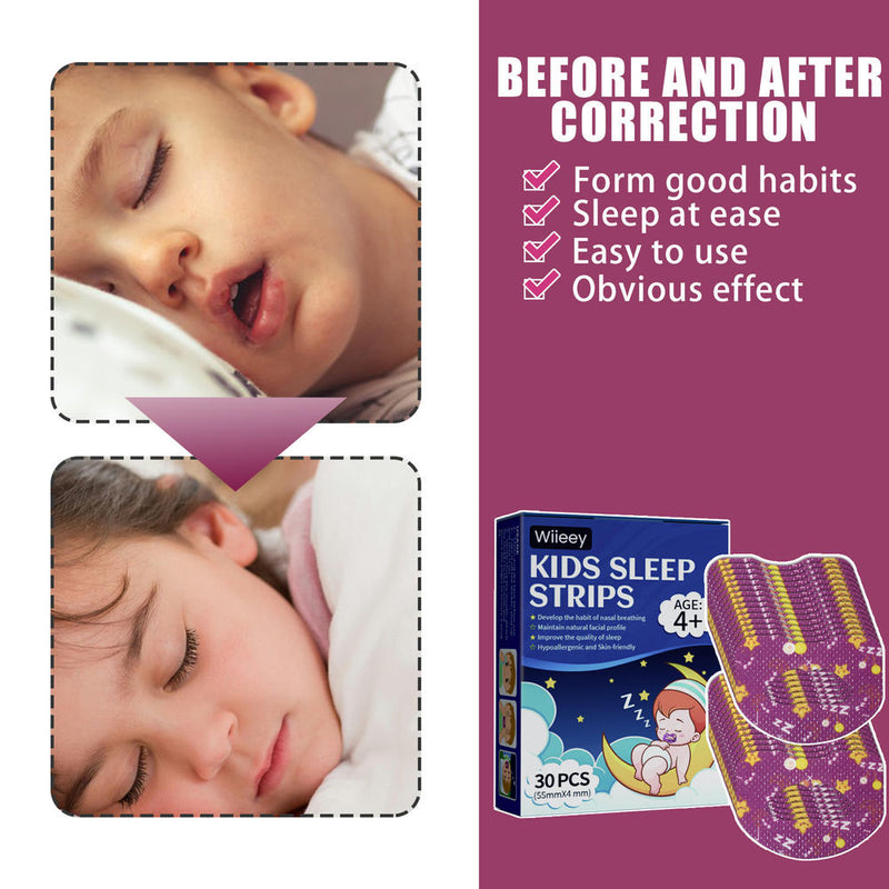 Adesivo kids anti-ronco melhora na respiraçao e na qualidade do sono