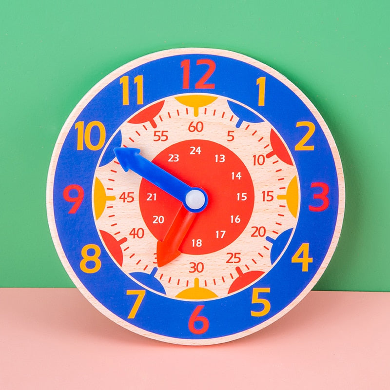Relógio Montessori - Aprenda as Horas Brincando