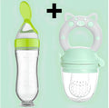 Mamadeira Colher + Chupeta Alimentadora - Alimentação Fácil e Confortável para o Seu Bebê!