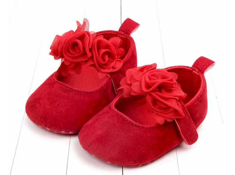 Sapatilha infantil para meninas, sapatos únicos, floral, sandálias infantis, sapatos de princesa infantis
