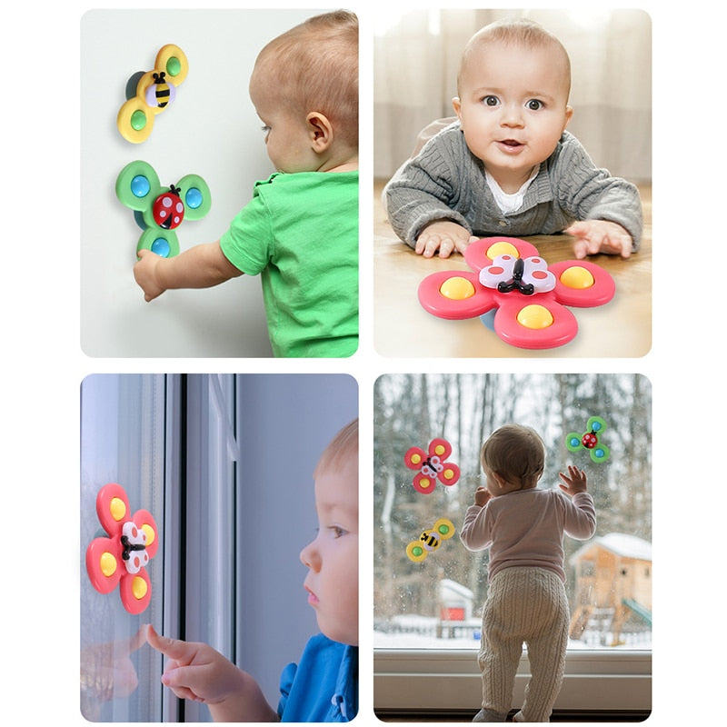 Chocalho Giratório para Bebês - Diversão e Desenvolvimento em um Único Brinquedo!